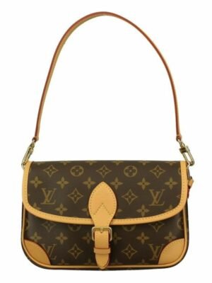 LOUIS VUITTON ルイヴィトン ショルダーバッグ モノグラム ディアヌ NM PM ブラウン M45985
