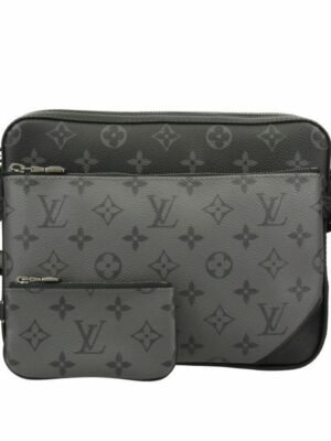 ルイヴィトン LOUIS VUITTON ショルダーバッグ メンズ トリオ・メッセジャー ブラック M69443