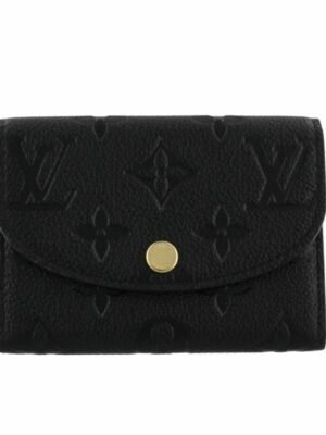 LOUIS VUITTON ルイヴィトン 二つ折り財布 モノグラム アンプラント ポルトモネ・ロザリ M81455