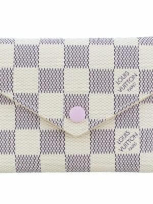 ルイヴィトン LOUIS VUITTON 三つ折り財布 ダミエ・アズール ポルトフォイユ・ヴィクトリーヌ N64022