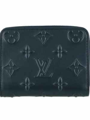 ルイヴィトン LOUIS VUITTON コインケース モノグラム ジッピー・コイン パース ブルー M81860