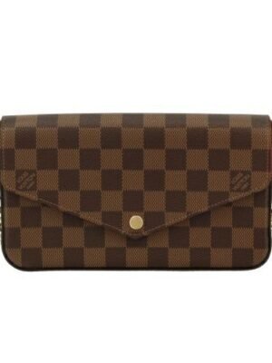 ルイヴィトン ショルダーバッグ レディース ダミエ ポシェット・フェリシー ブラウン LOUIS VUITTON N40492