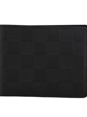 ルイヴィトン 二つ折り財布 メンズ ポルトフォイユ･ミュルティプル ダミエ・アンフィニ LOUIS VUITTON N63124