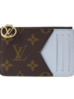 ルイヴィトン コインケース レディース モノグラム ポルト カルト・ロミー ブラウン LOUIS VUITTON M83602 ブルーオランプ