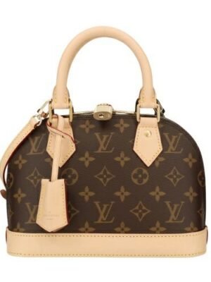 ルイヴィトン ハンドバッグ ショルダーバッグ レディース モノグラム アルマ BB ブラウン LOUIS VUITTON M46990