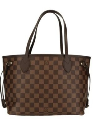 ルイヴィトン トートバッグ レディース ダミエ ネヴァーフル PM ブラウン LOUIS VUITTON N40600